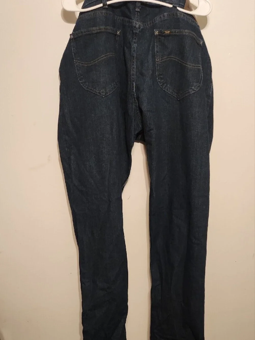 Lee Men’s Black Straight Jeans